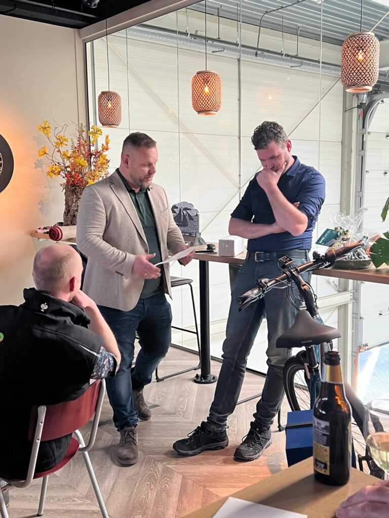 Afscheid bedrijfsleider particulier